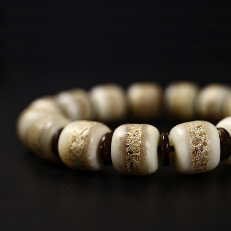 Tibetan Yak Bone Strength Balance Bracelet