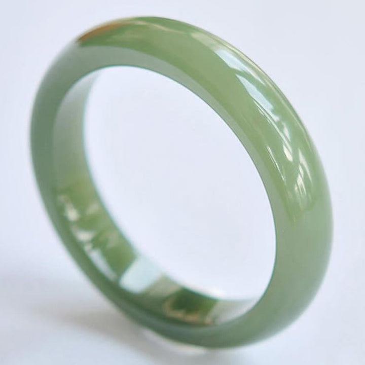 Jade Abundance Blessing Bangle Bracelet