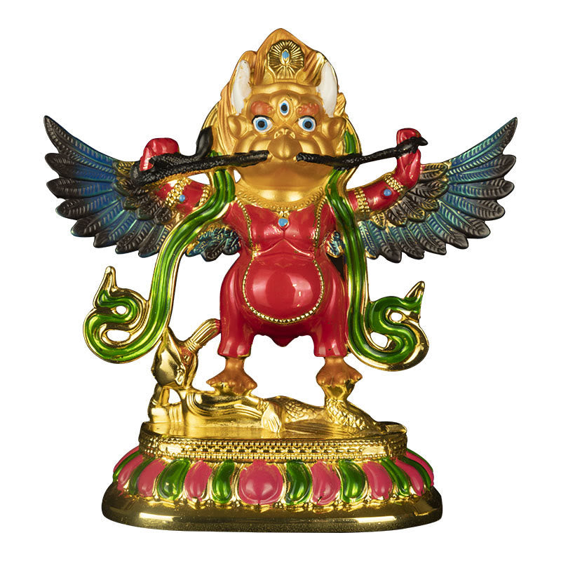 Tibet Garuda Bird Alloy Keep Evil Spirits Away Home Decoration