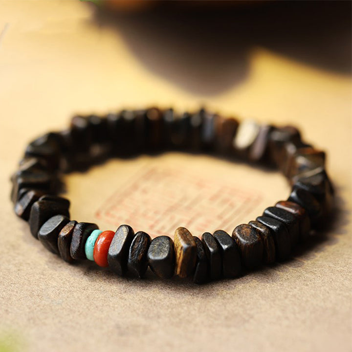 Agarwood Red Agate Balance Bracelet