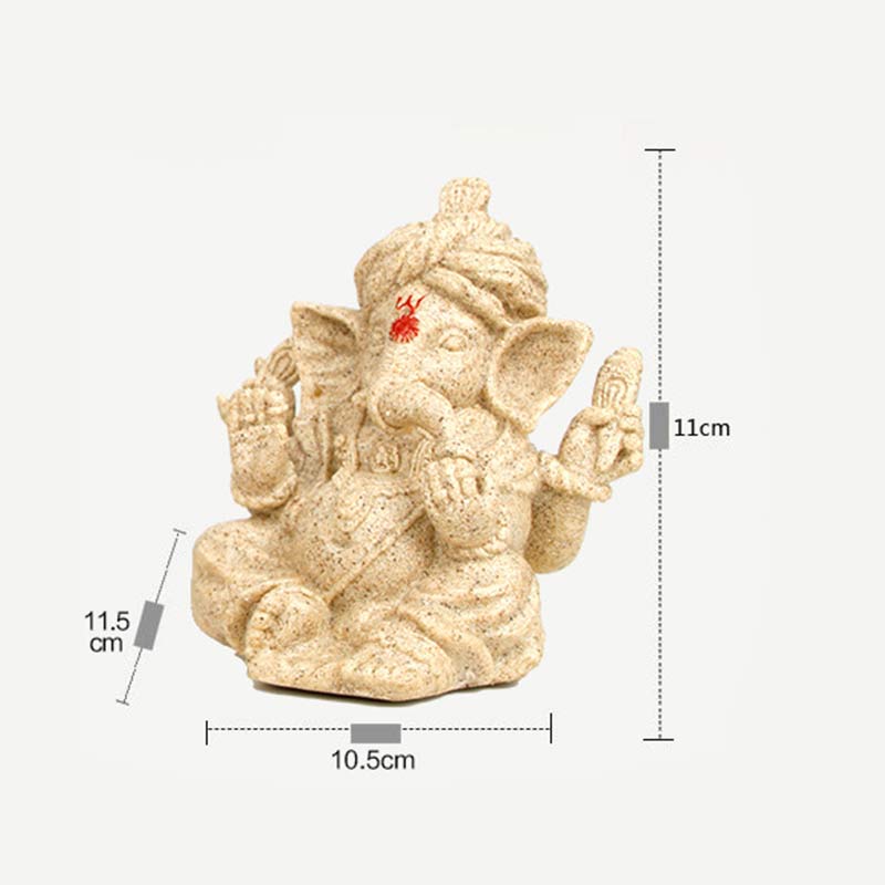 Ganesh Ganpati Elephant Statue Transformation Home Decoration