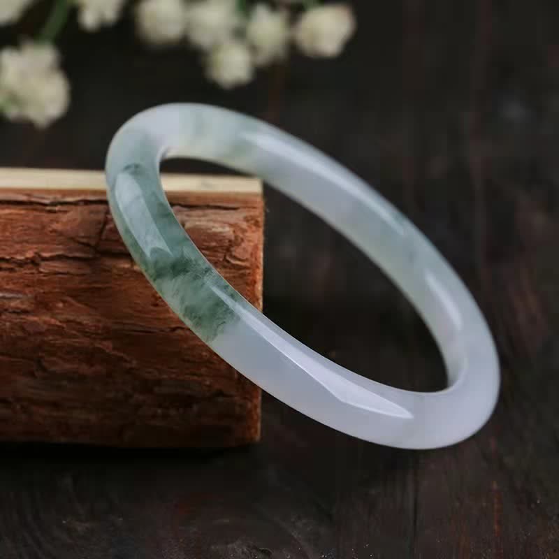 Jade Abundance Luck Blessing Bracelet Bangle