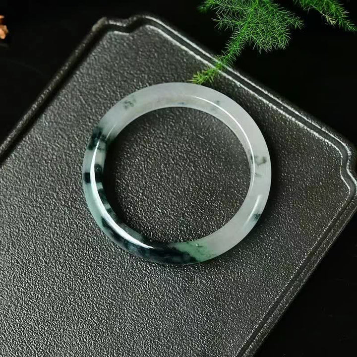 Jade Abundance Luck Protection Bracelet Bangle