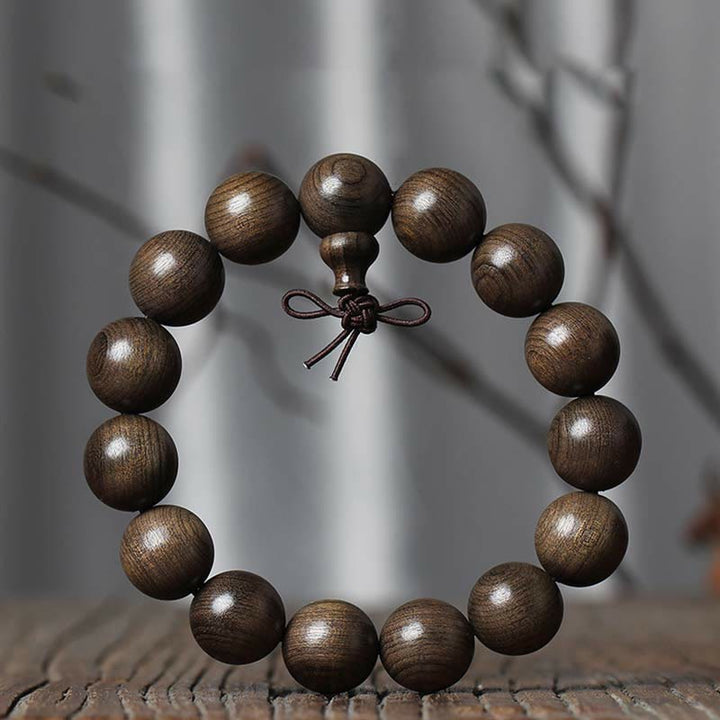 Buddha Stones Rare Phoebe Zhennan Wood Spirituality Blessing Bracelet