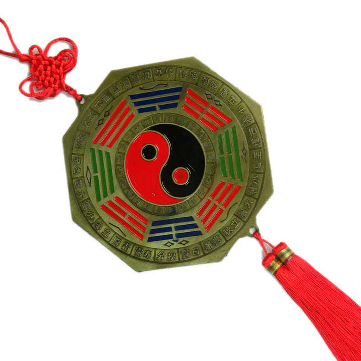 Feng Shui Bagua Map Chinese Knotting Harmony Energy Map Mirror