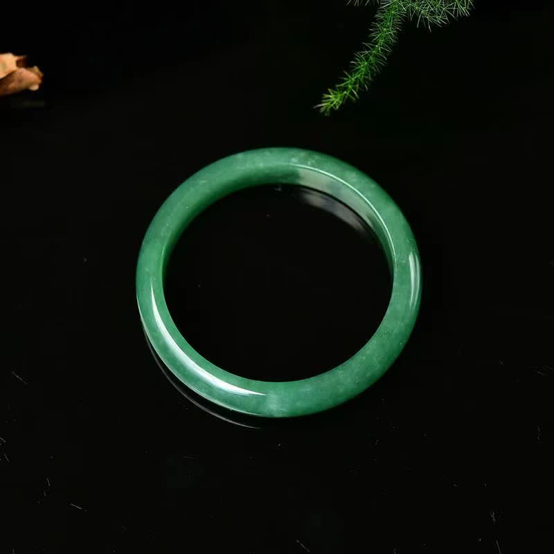 Buddha Stones Jade Healing Abundance Protection Bracelet Bangle