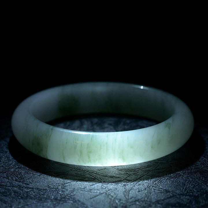 Natural Jade Luck Healing Bangle Bracelet