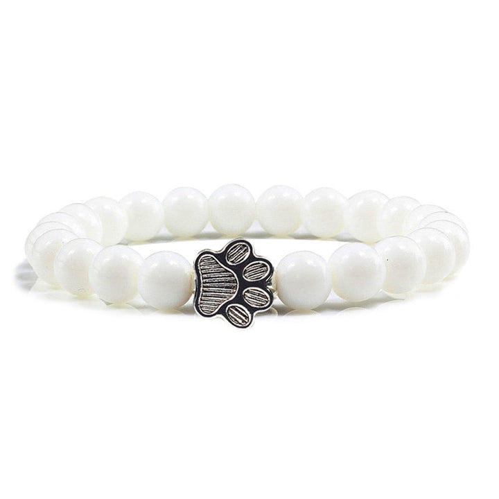 Buddha Stones “Save A Dog” Stone Bracelet