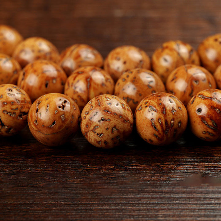 Buddha Stones Tibetan Bodhi Seed Wisdom Bracelet