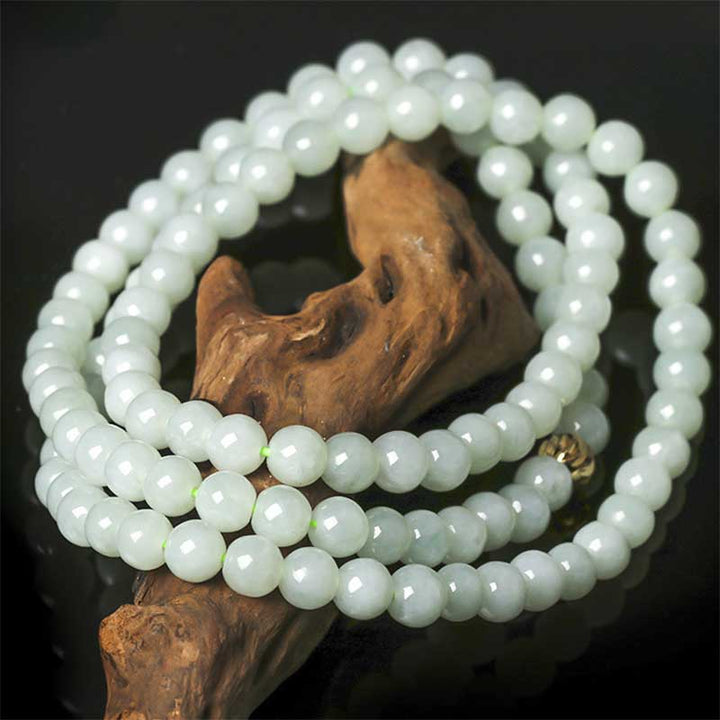 108 Beads Jade Luck Bracelet Mala