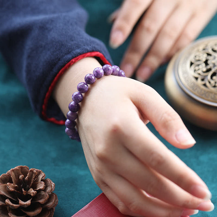 Amethyst Crystal Positive Transformation Bracelet