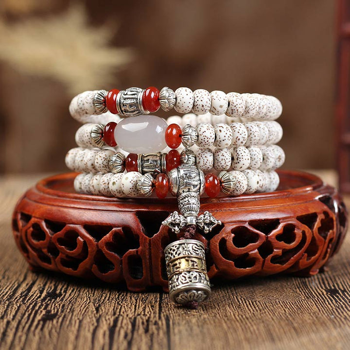 Tibetan Bodhi Seed Handcraft Mala Wisdom Bracelet