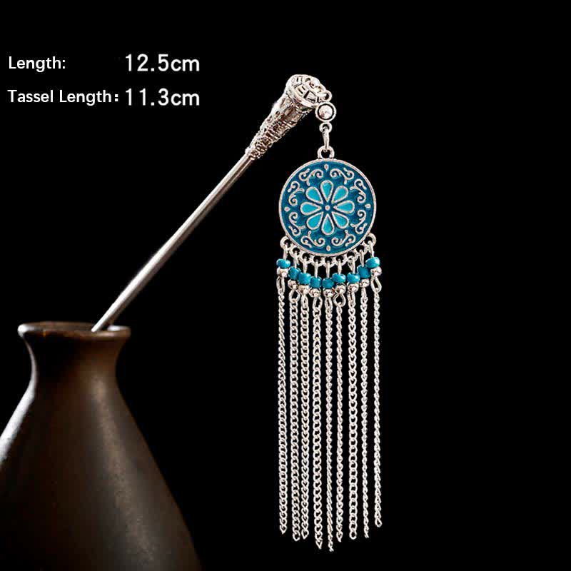 Water Drop Lily of the Valley Flowers Tassels Confidence Hairpin