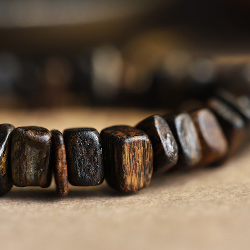 Agarwood Red Agate Balance Bracelet