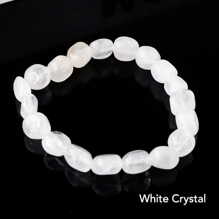 Natural Irregular Shape Crystal Stone Spiritual Awareness Bracelet