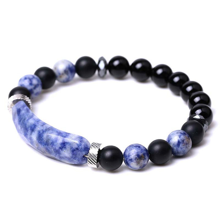 Buddha Stones Natural Crystal Blue Aventurine Healing Bracelet