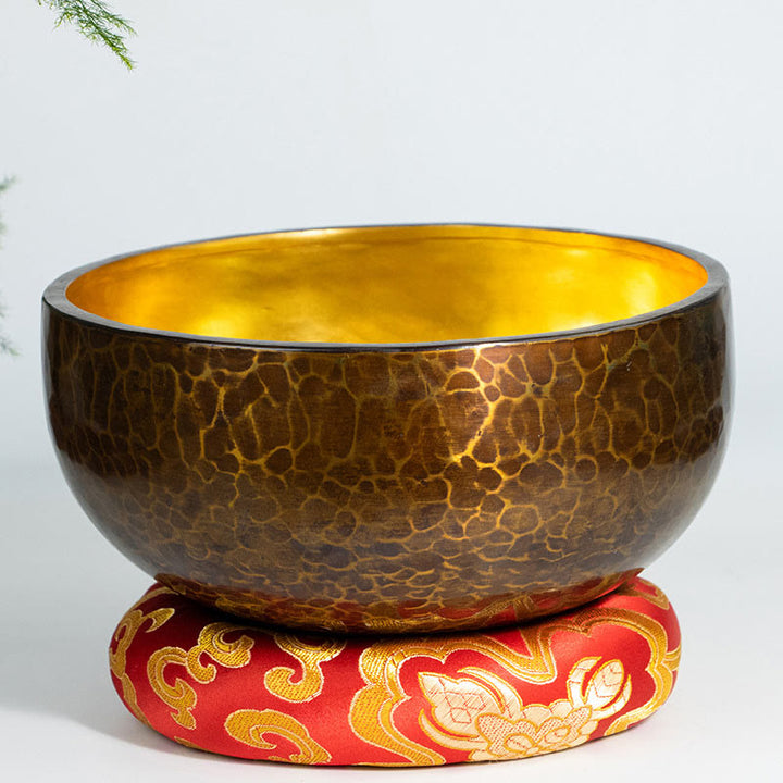 Tibetan Meditation Sound Bowl Handcrafted Healing Yoga Mindfulness Singing Bowl Set