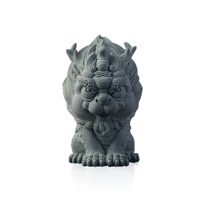 Buddha Stones FengShui Small PiXiu Wealth Luck Home Decoration