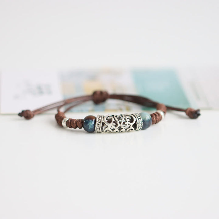 Tibet Ceramic Bead Wealth String Bracelet