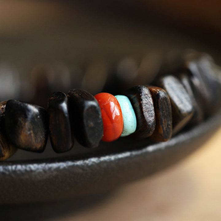 Agarwood Red Agate Balance Bracelet