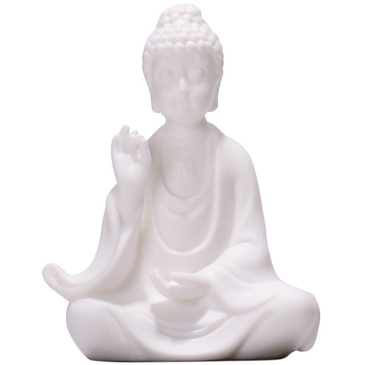 Buddha Avalokitesvara Ksitigarbha Bodhisattva Blessing Ceramic LED Decoration