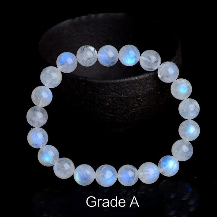 Buddha Stones Natural Moonstone Prosperity Bracelet