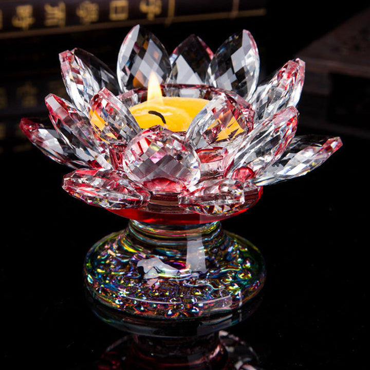 Tibetan Lotus Candlestick Ornament