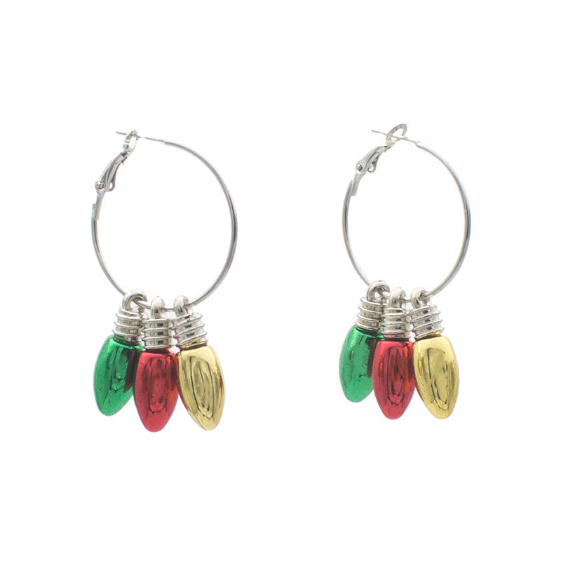 Christmas Theme Drop Dangle Earrings