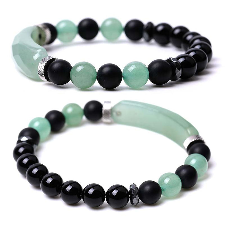 Buddha Stones Natural Crystal Blue Aventurine Healing Bracelet