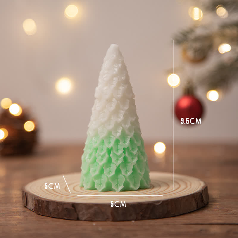 Christmas Tree Scented Soy Wax Candle Gift For Family Friends