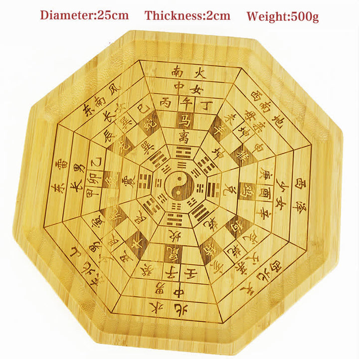 Feng Shui Bamboo Bagua Map Harmony Energy Map