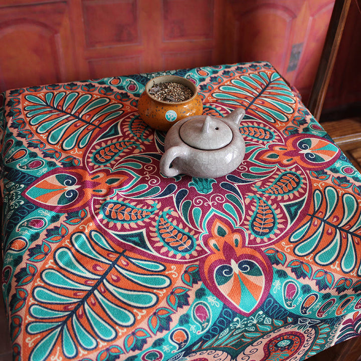 Boho Mandala Tablecloth Home Table Cover Decor