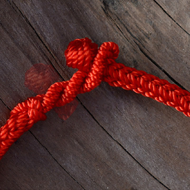 Handmade Simple Design Chinese Knotting Luck Strength Braid String Bracelet