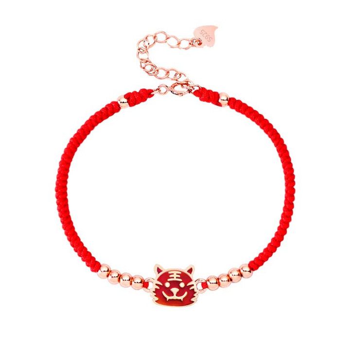 Buddha Stones 12 Chinese Zodiac Lucky Red String Bracelet