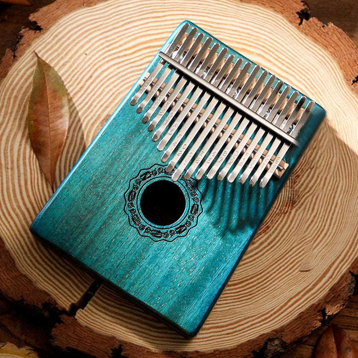 Kalimba 17 Keys Thumb Piano Mahogany Wood Acacia Walnut Portable Finger Piano