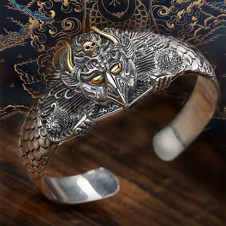 Tibetan Garuda Bird Wisdom Protection Bracelet Bangle