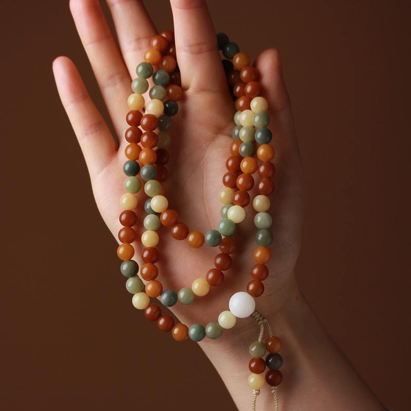 Buddha Stones Bodhi Seed Mala Harmony Wisdom Bracelet