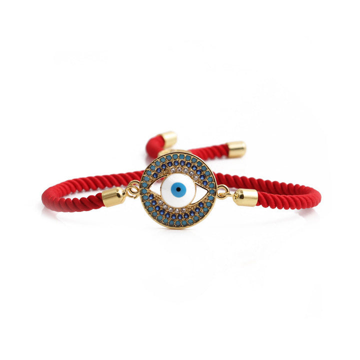 Buddha Stones Evil Eye Red String Protection Bracelet