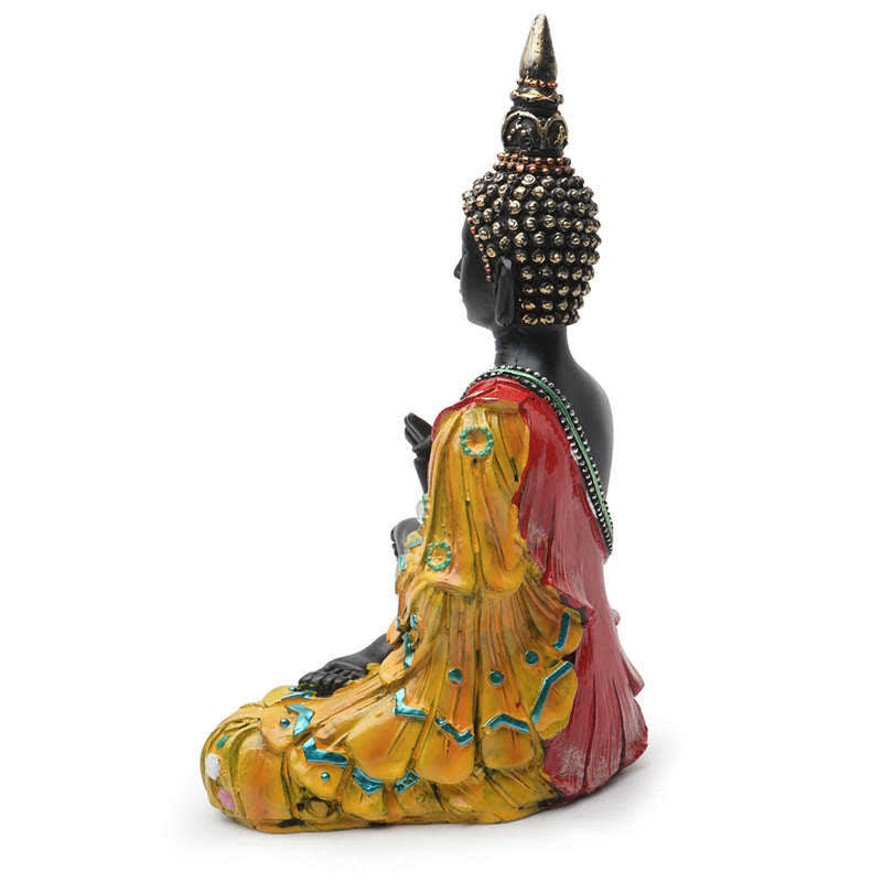 Thai Buddha Serenity Resin Statue Decoration