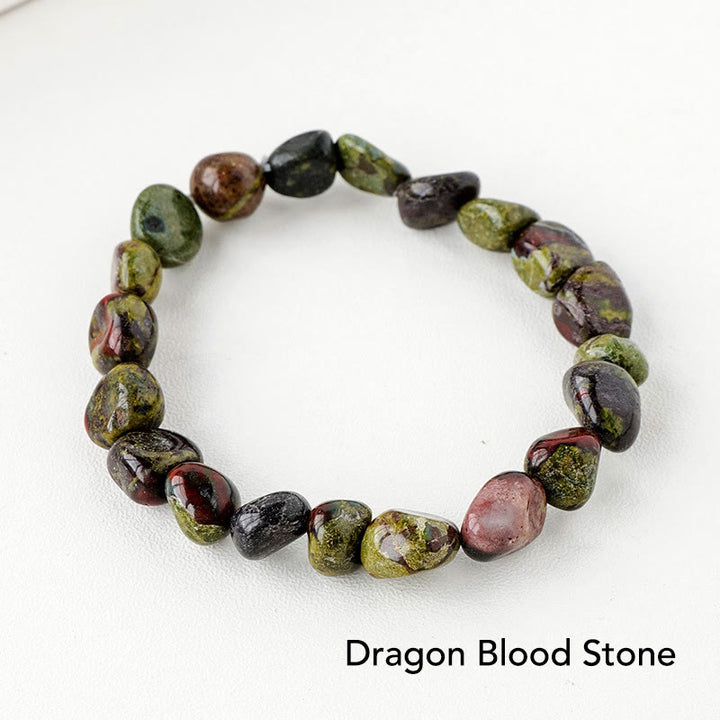 Natural Irregular Shape Crystal Stone Spiritual Awareness Bracelet