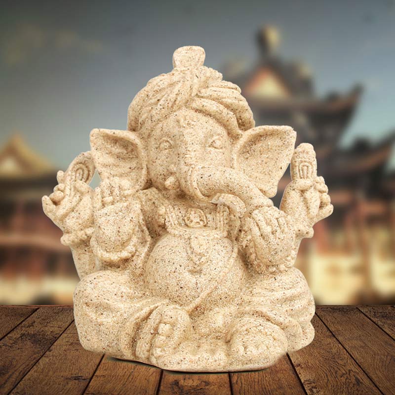 Ganesh Ganpati Elephant Statue Transformation Home Decoration