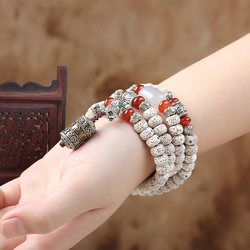 Tibetan Bodhi Seed Handcraft Mala Wisdom Bracelet