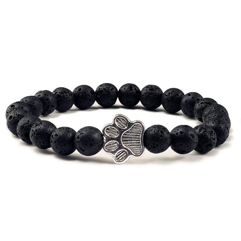 Buddha Stones “Save A Dog” Stone Bracelet