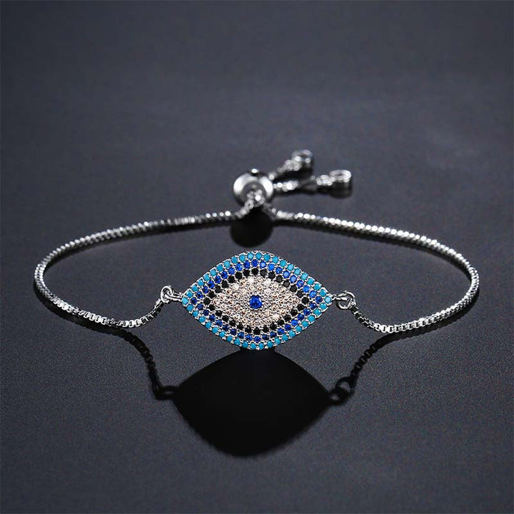 Buddha Stones Evil Eye Protection Healing Bracelet