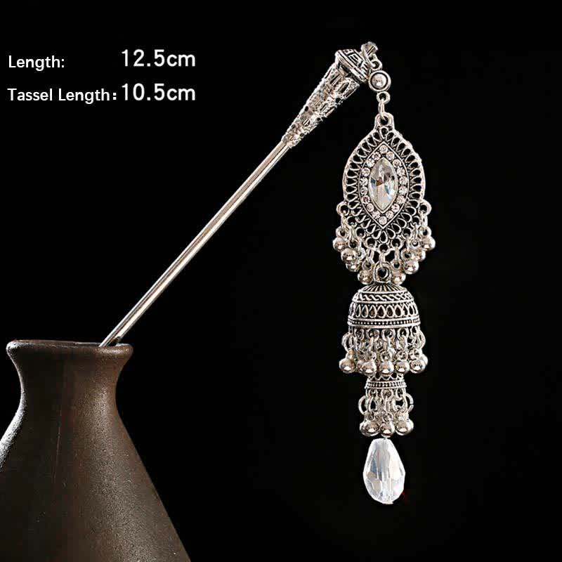 Water Drop Lily of the Valley Flowers Tassels Confidence Hairpin