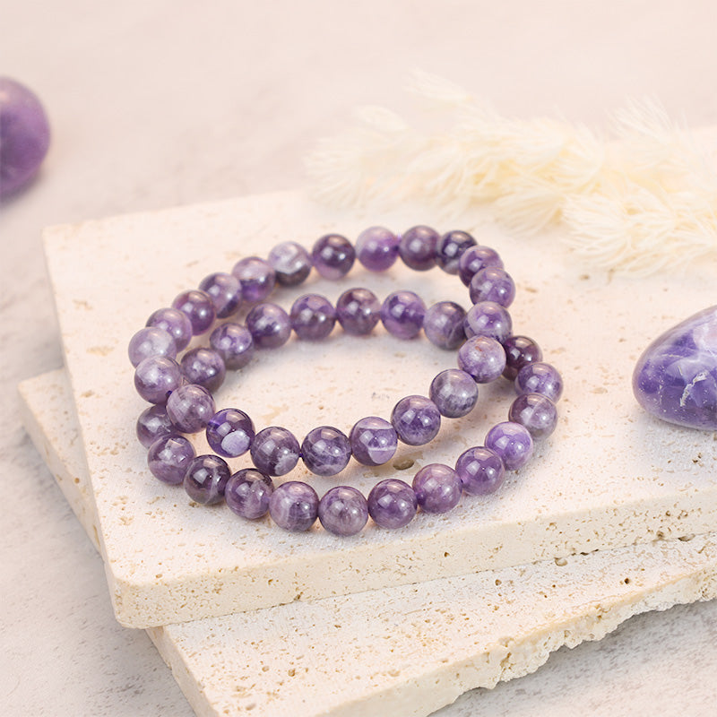 Buddha Stones The Amethyst Purification Bracelet