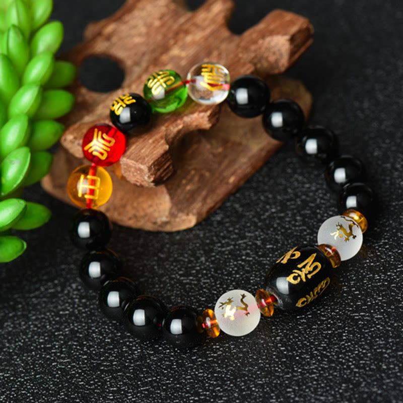 Tibetan Black Onyx Luck Bracelet