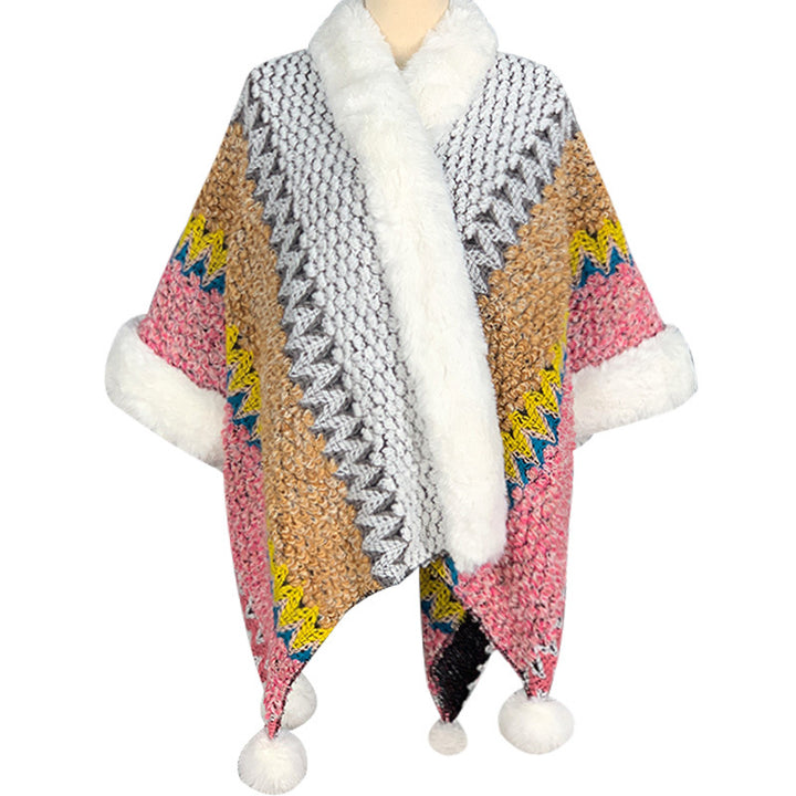 Buddha Stones Tibetan Multicolored Striped Shawl Winter Cozy Travel Scarf Wrap