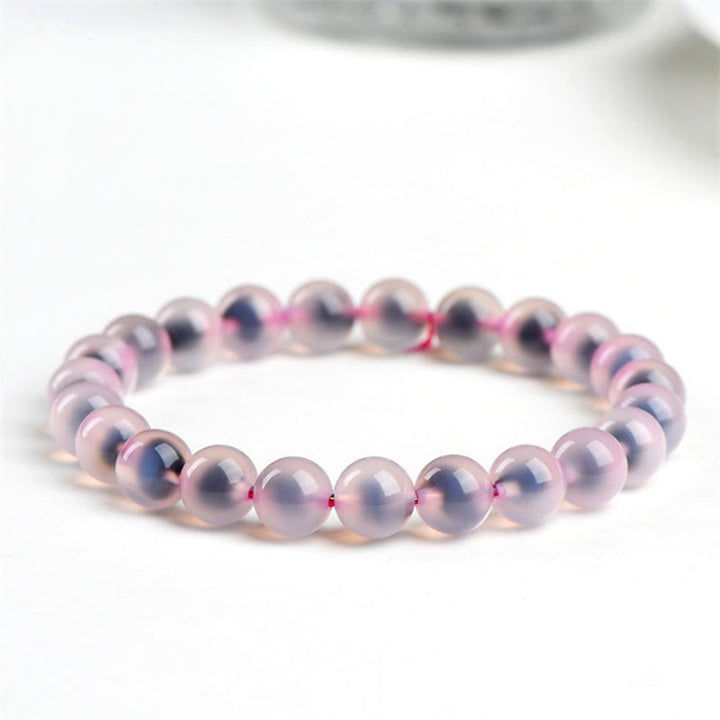 Buddha Stones Natural Colorful Candy Agate Harmony Strength Bead Bracelet