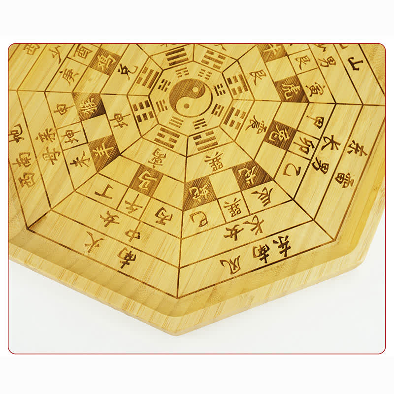 Feng Shui Bamboo Bagua Map Harmony Energy Map